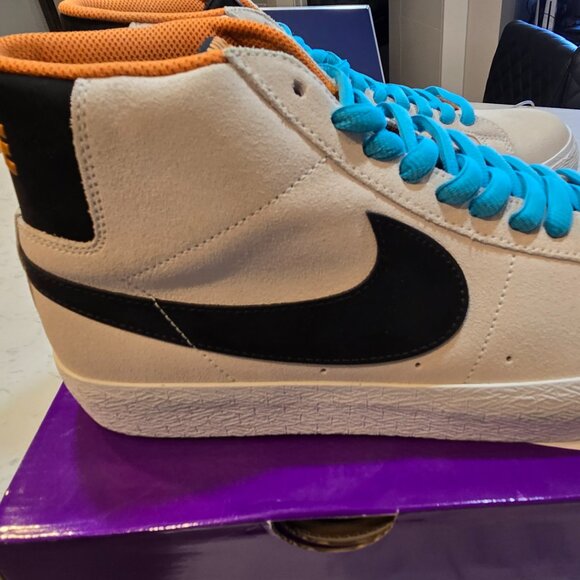 Nike SB Zoom Blazer Phantom Electric HF3831-001 Men's Size 10.5 NEW SKATE SHOE - Picture 5 of 16